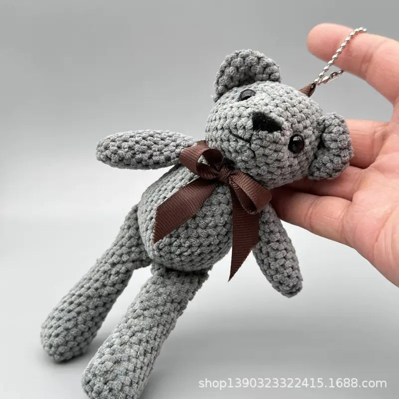 Korean Bear Pineapple Plush Toy and Keychain Gift