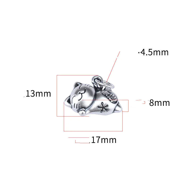 Charming Eskimo Doll Pendant in 925 Silver Jewelry