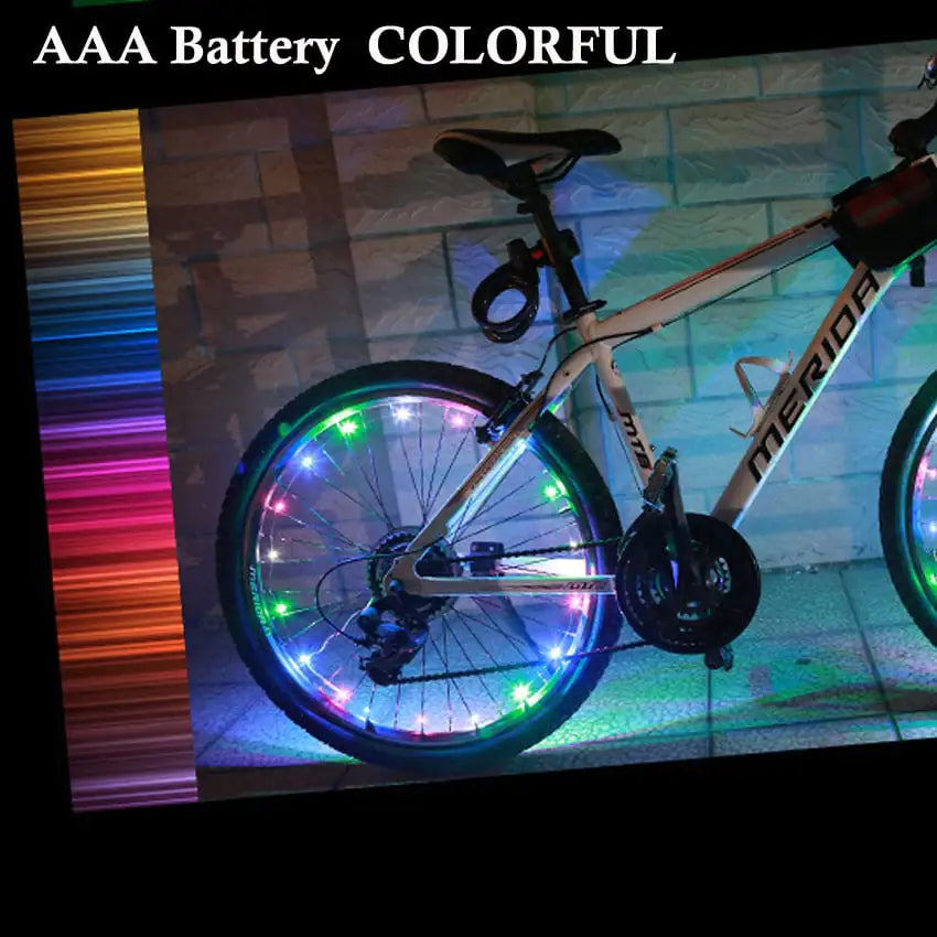 Mountain Bike Spoke LED Lights