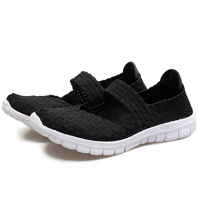 Fashion Casual Women's Flat Shoes with Braided Design
