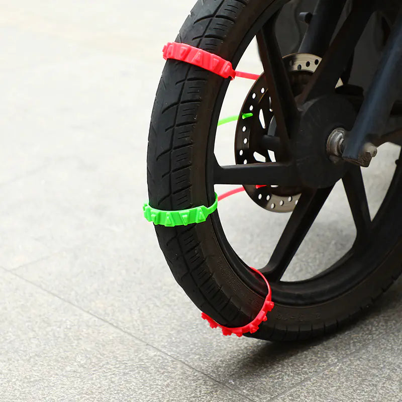Universal Anti-Slip Chain for Electric Bike Tires