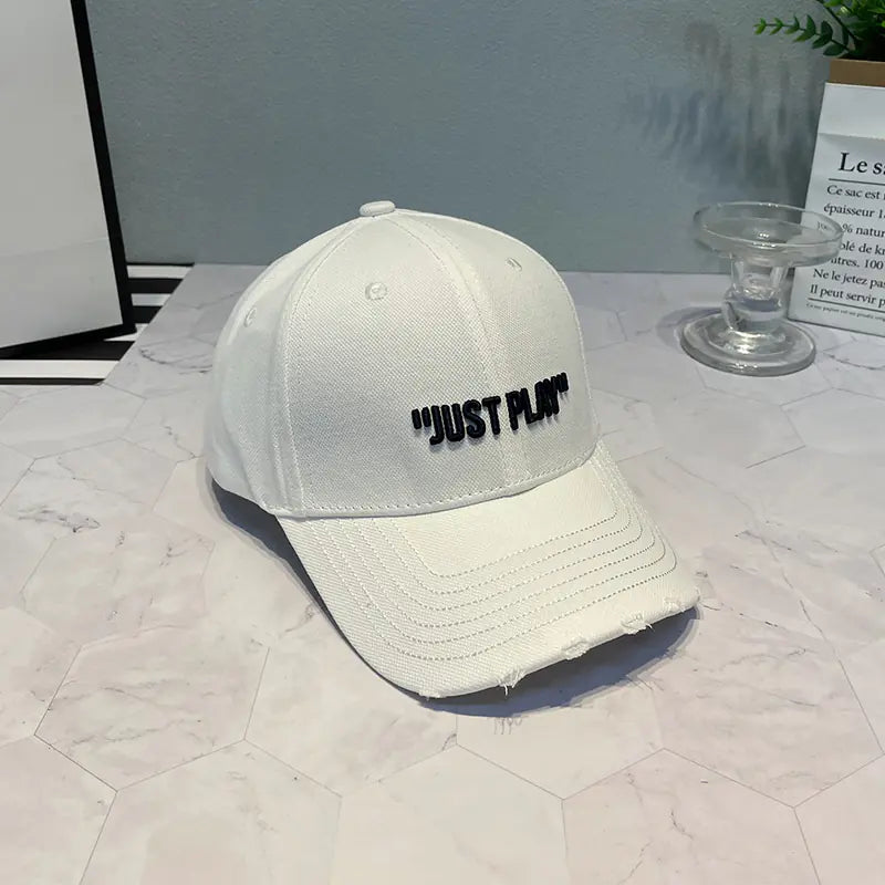 3D Letter Duck Tongue Hat for Men and Women