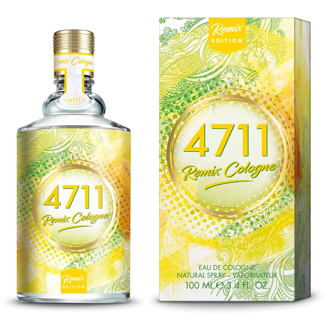 4711 Remix by 4711 Eau De Cologne Spray (Unisex) 3.4 oz