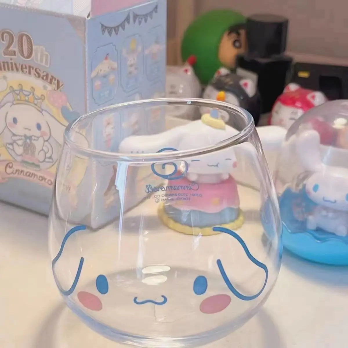 Cute Cartoon Large Belly Cup for Drinks and Juice
