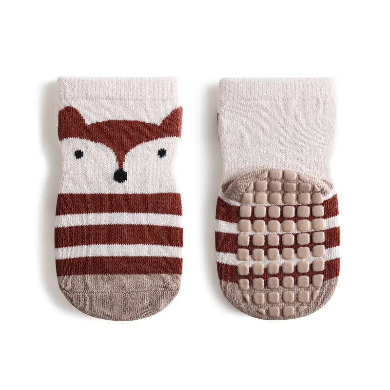 Spring Baby Non-Slip Floor Socks for 0-5 Years Old