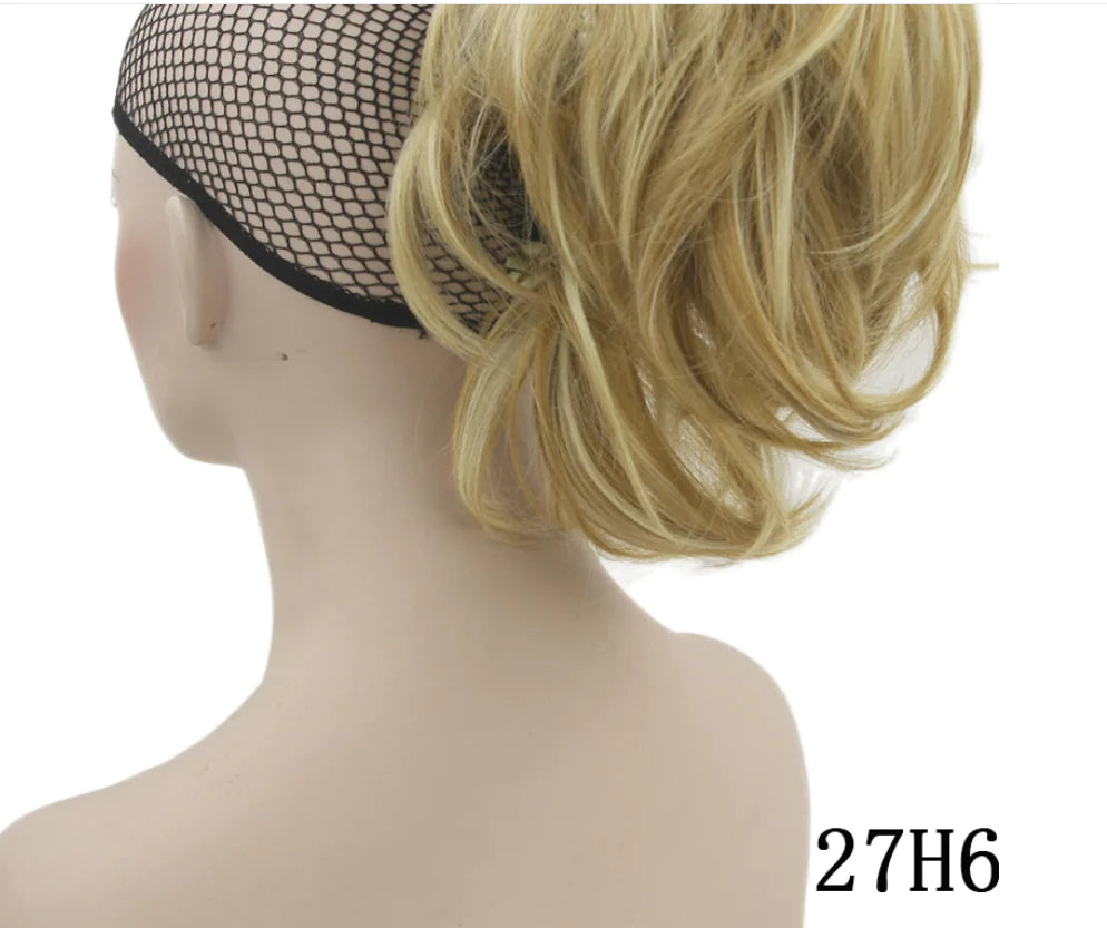 Soft Ponytail Wig in European Style