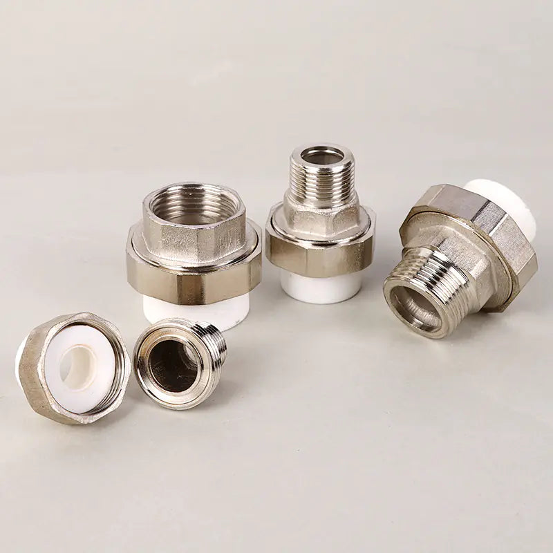 3/4" PPR Male and Female Threaded Coupling Fitting