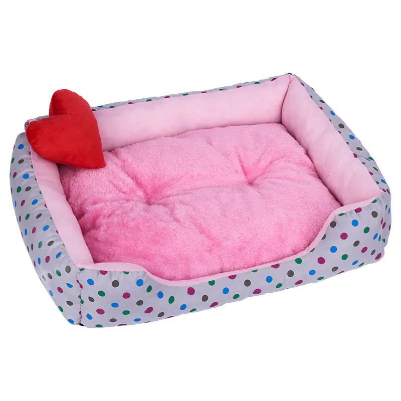 Pet Bed for Small to Medium Dogs and Cats - Thickened Winter