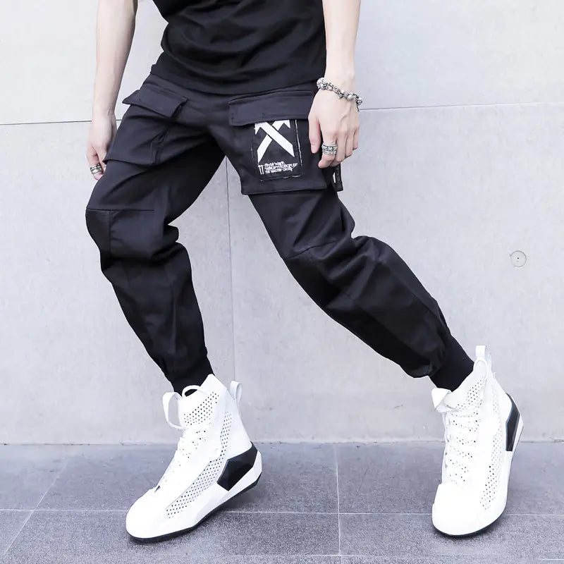Stylish Multi-Pocket Cargo Pants with Zippers