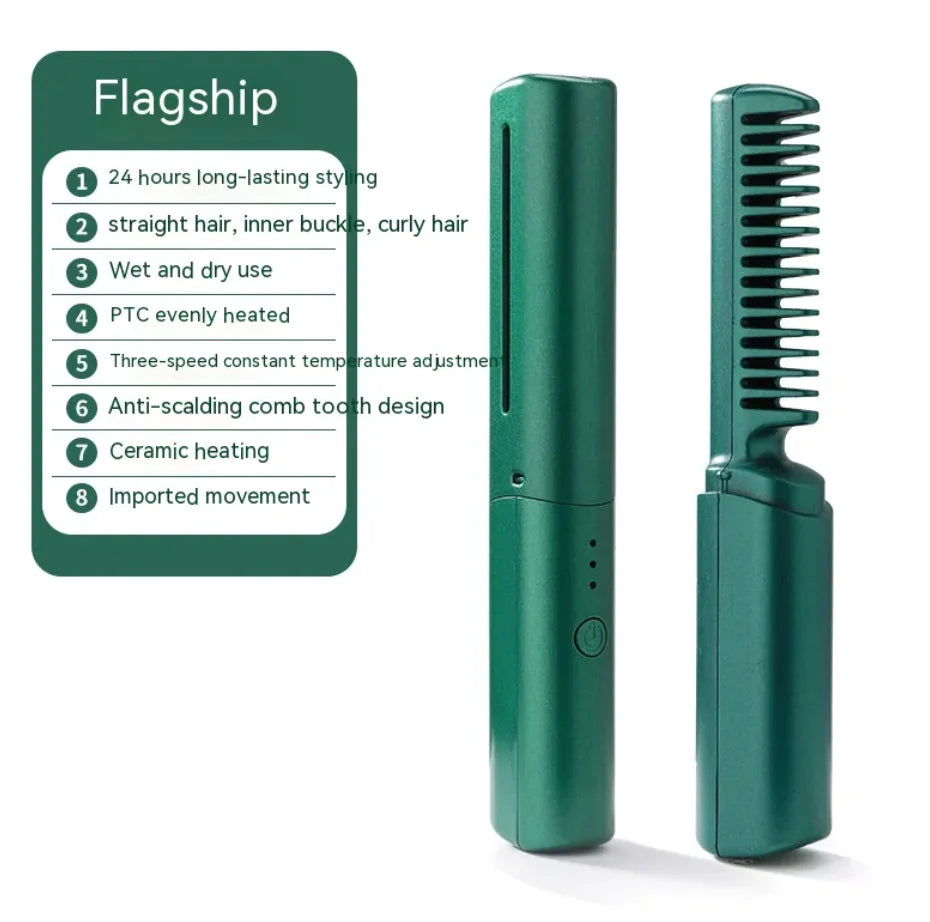 Mini Rechargeable Hair Straightener