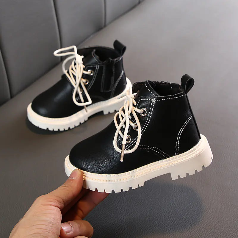 Children's Leather Ankle Boots for All Seasons