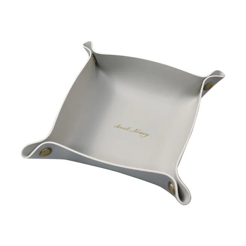 Nordic Leather Storage Box for Desk and Jewelry