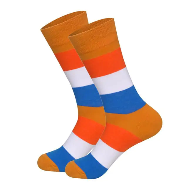 Funny British Style Casual Socks for Men