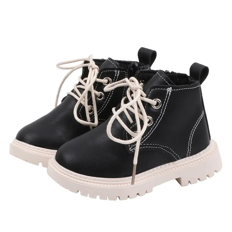 Children's Leather Ankle Boots for All Seasons