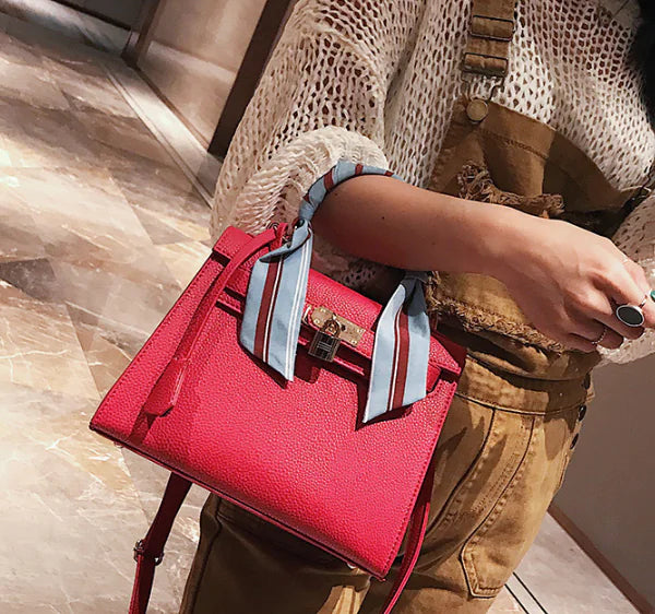 Kylie Bag Fashionable Handbag with Scarf