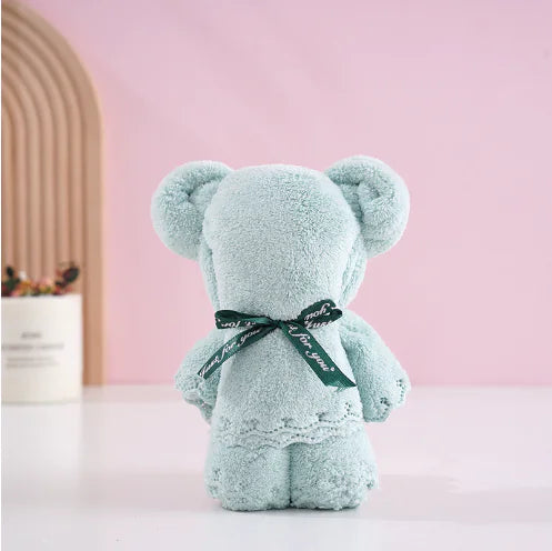 Creative Bear Microfiber Coral Fleece Hand Towel