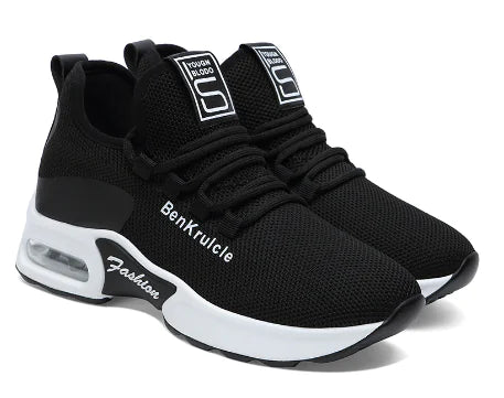 Breathable High Heel Platform Sneakers for Students
