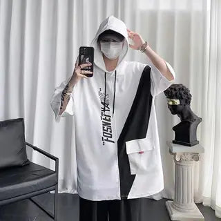 Loose Men's Sweater - Fashion Trend Street Style