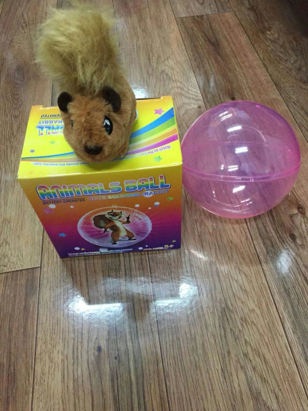 Cute Electric Hamster Toy - Walking Rolling Hamster Ball