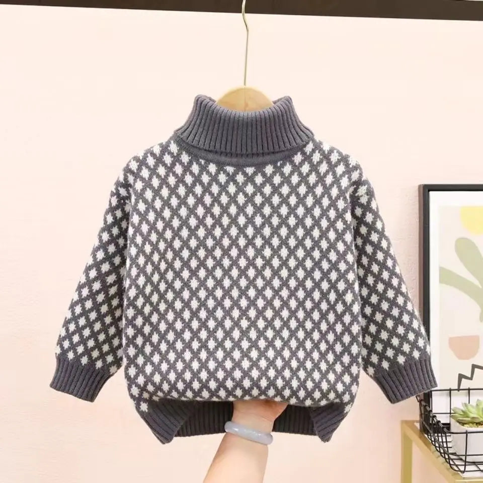 Thickened Pullover Sweater for Han Children