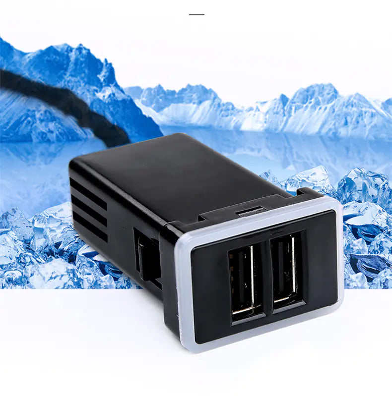 Dual USB Car Charger QC3.0 for Honda Models