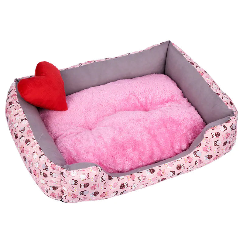 Pet Bed for Small to Medium Dogs and Cats - Thickened Winter