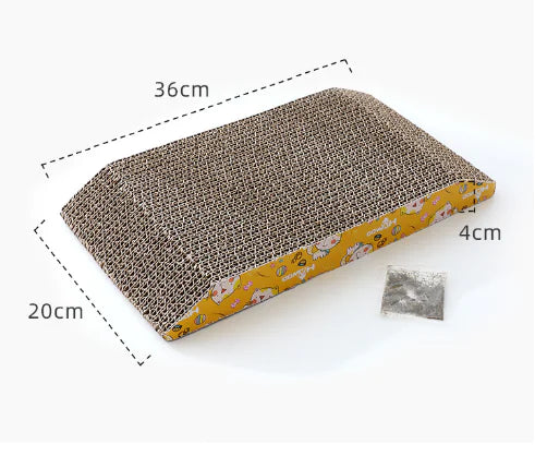T-Shaped Cat Scratching Board with Catnip (Pet Toy)
