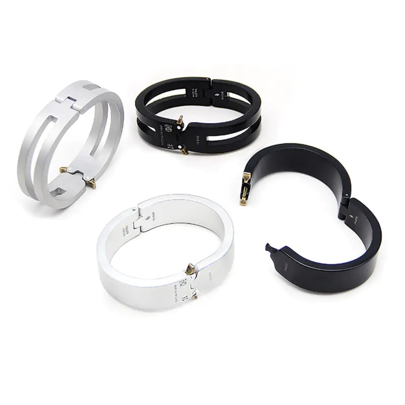 Metal Buckle Functional Bracelet for Couples