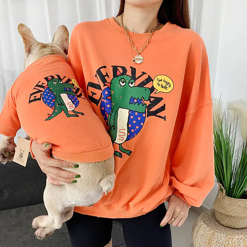 Pet Parent-Child Outfits Better Than Panda Apparel
