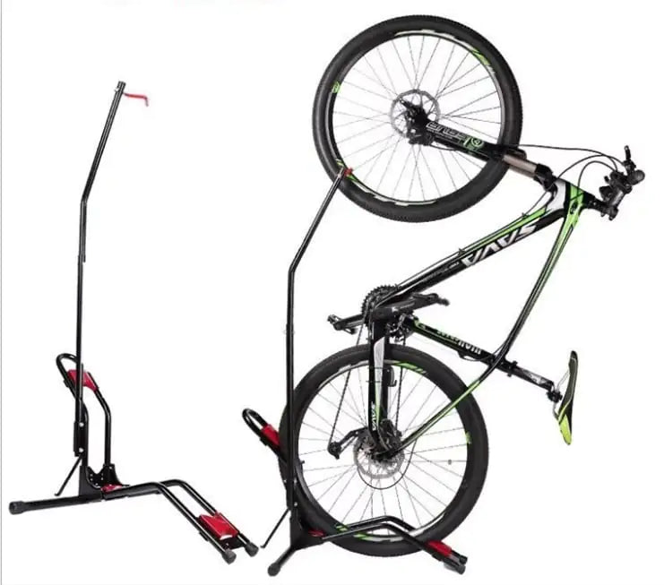 Detachable L-shaped Bike Display Stand for Car Repairs