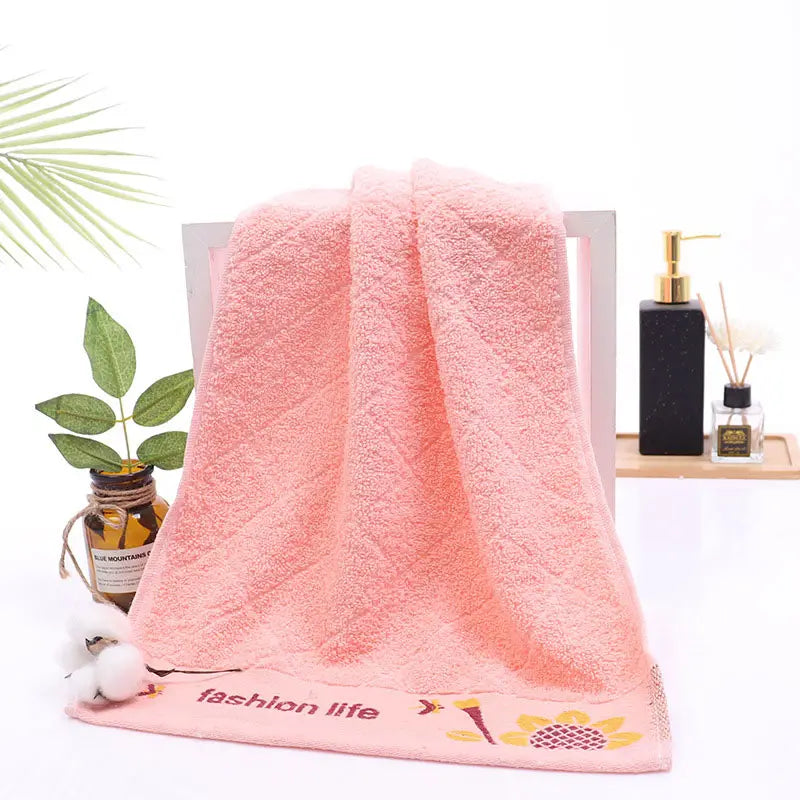 Thick Cotton Hand Towel - Super Absorbent (1pc)