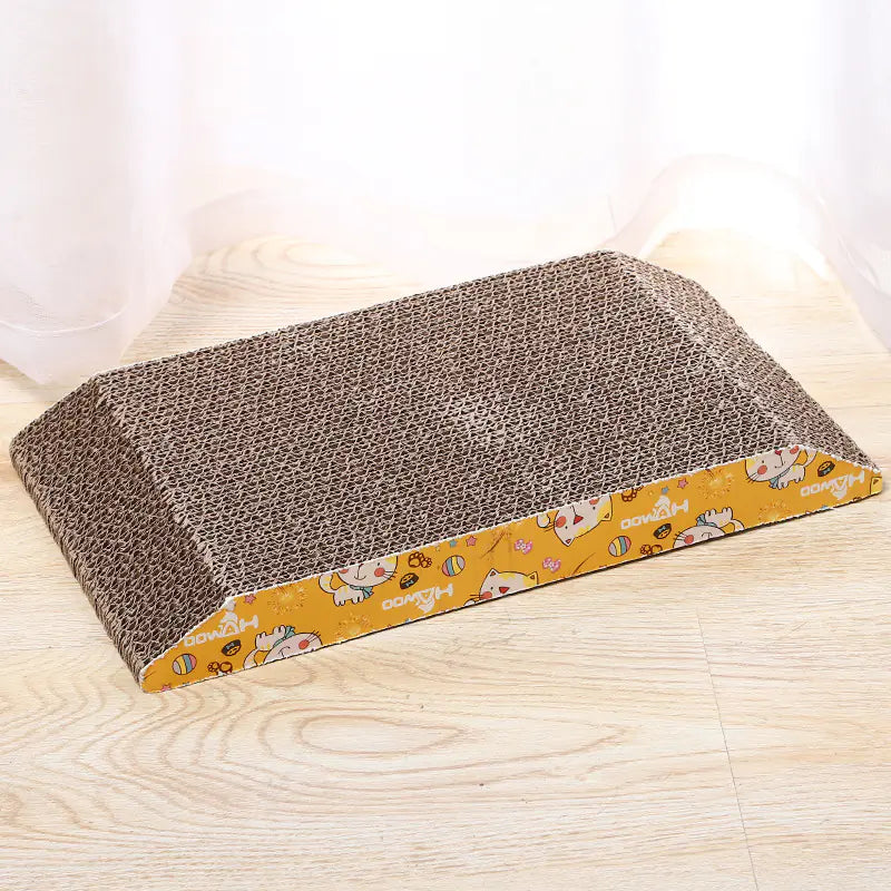 T-Shaped Cat Scratching Board with Catnip (Pet Toy)