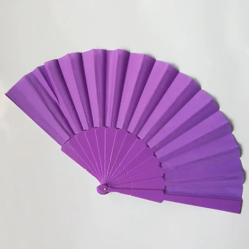 European Style Plain Folding Fan