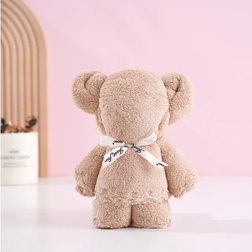 Creative Bear Microfiber Coral Fleece Hand Towel