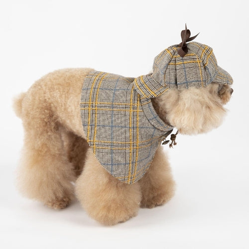 Clever Canine Detective Costume: Stylish And Playful Pet Apparel