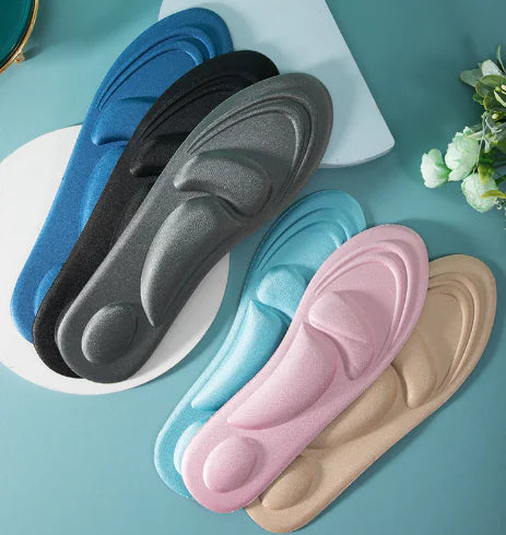 Breathable Anti-Slip Insoles with Arch Support for Sports