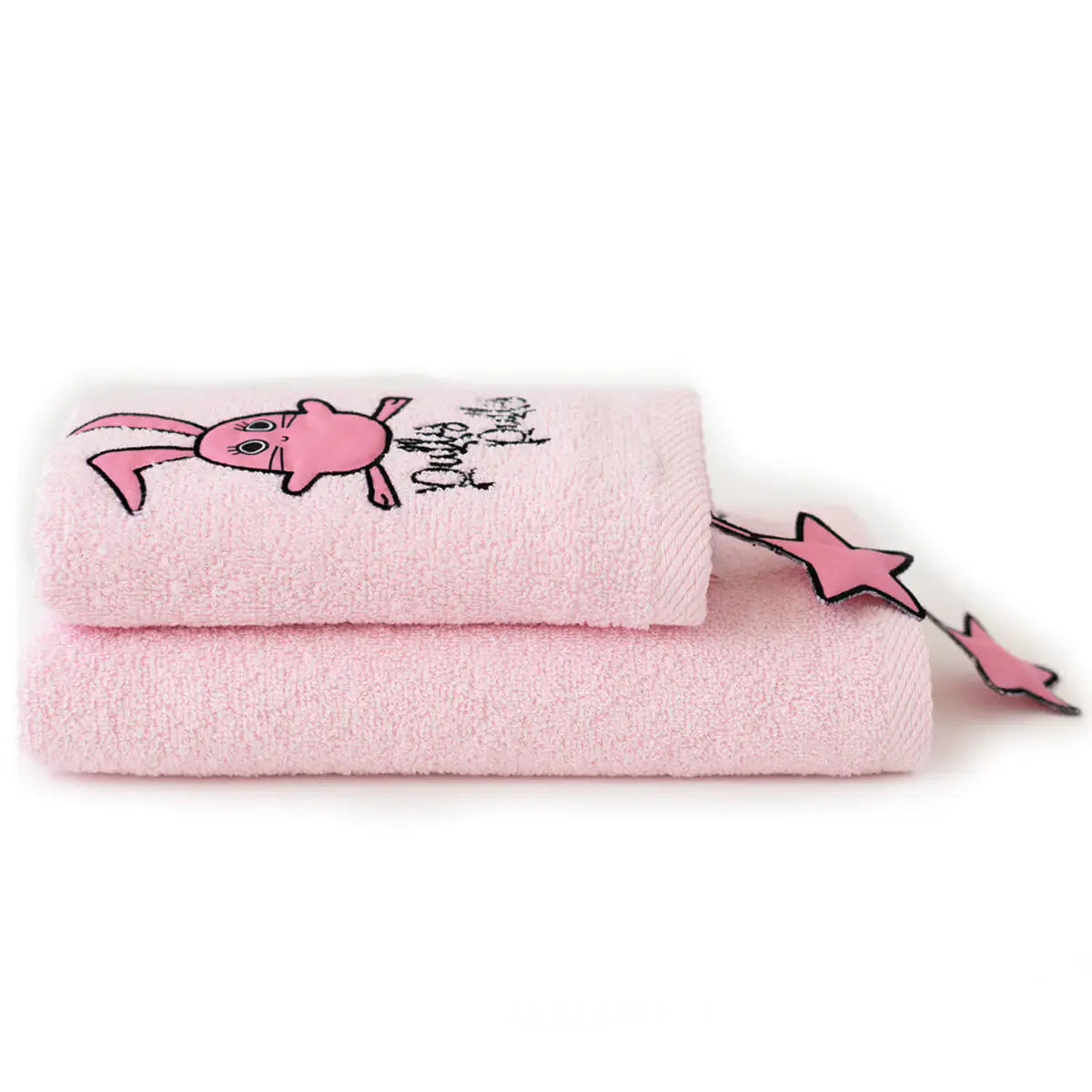 Milk&Moo Chancin Rabbit Baby Towel Set of 2