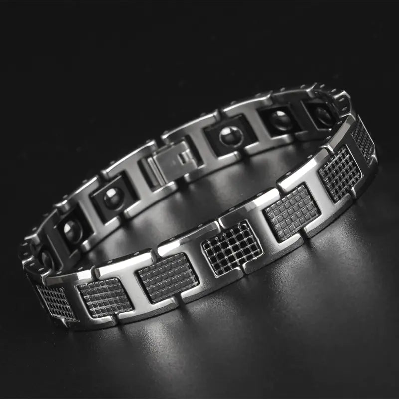 12mm Black Magnetic Stylish Bracelet