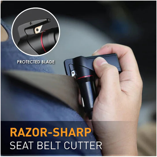 Car Charger and Window Breaker Combo