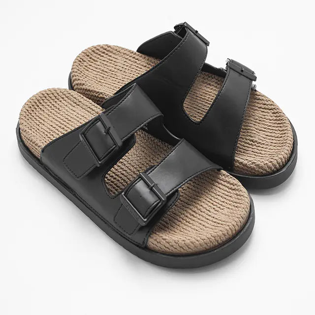 Men's Versatile Flat Anti-Slip Cork Summer Slippers
