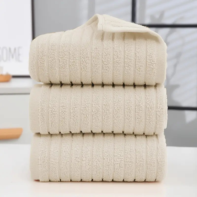 Brown Highly Absorbent Bathroom Hand Towels (1/3 Packs)