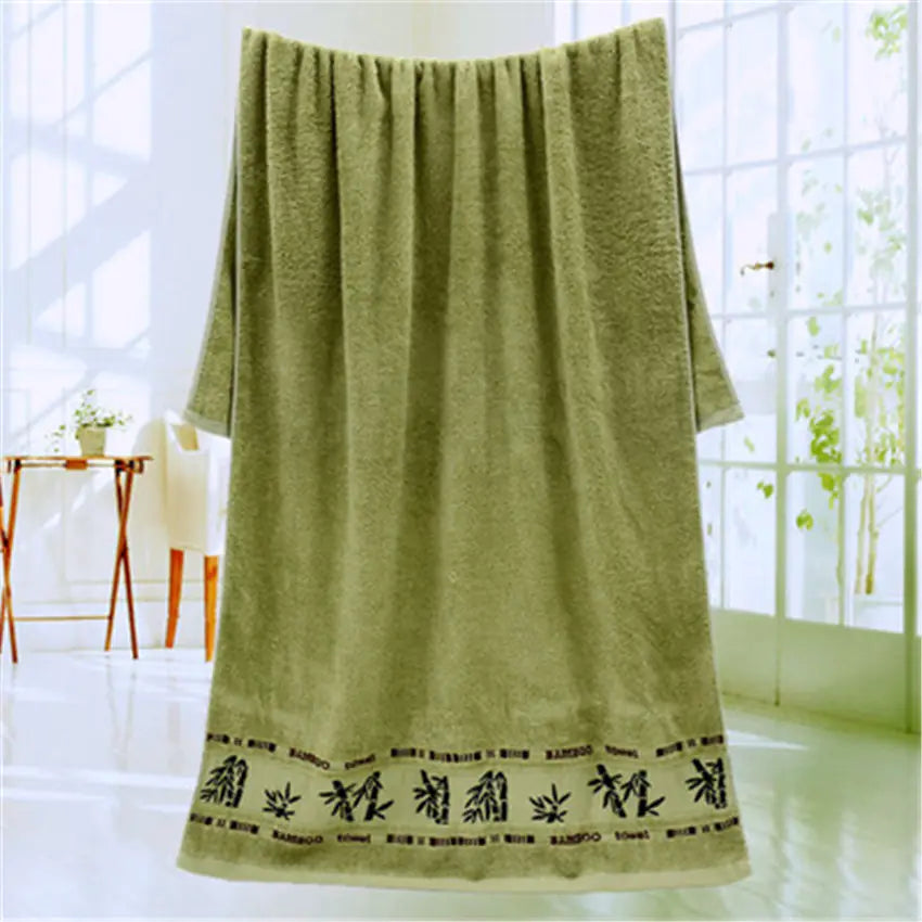 Luxury Bamboo Large Bath Towel for Spa & Beach