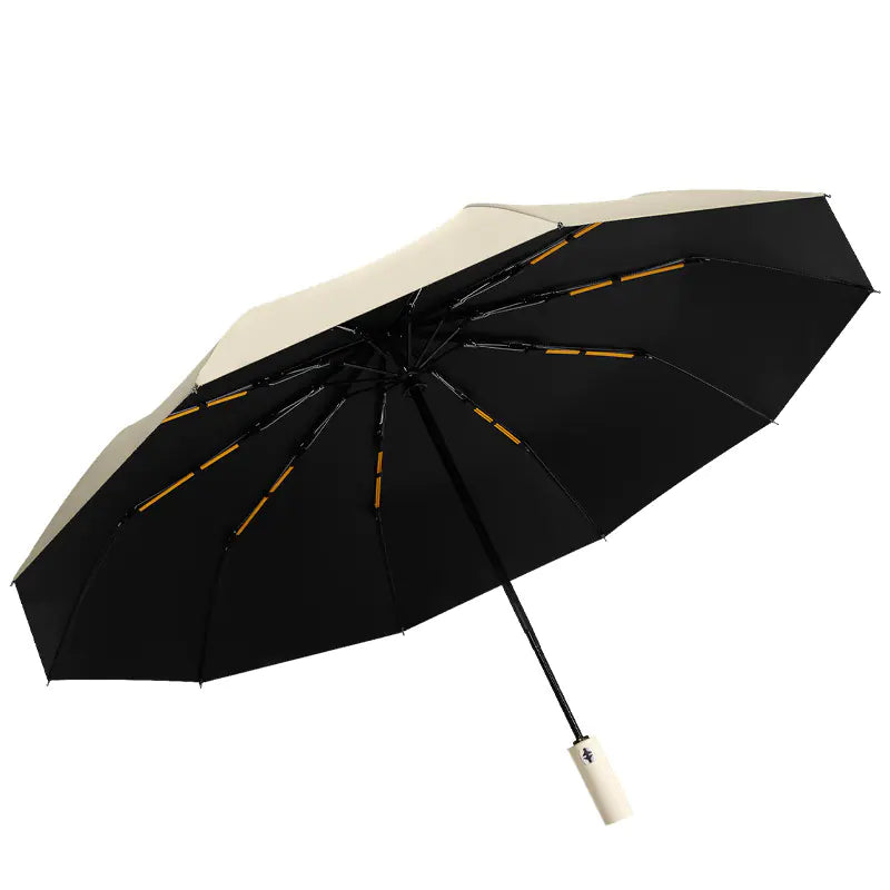 Custom 24 Bone Automatic Folding Sun and Rain Umbrella
