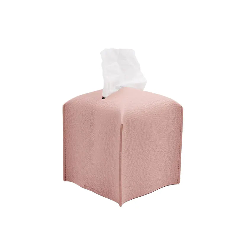 Creative Leather Tissue Box for Home and Car Storage