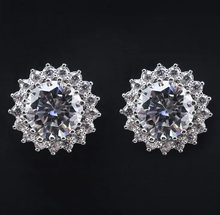 Sunflower Stud Earrings and Ear Accessories