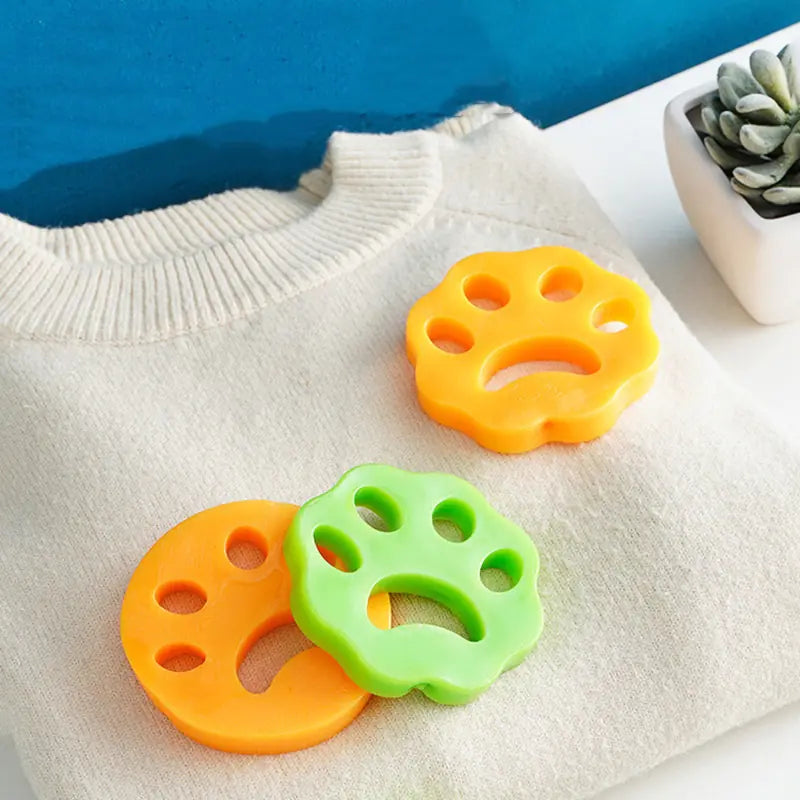 Double-sided Cat Hair Cleaning Silicone Dehairer Tool