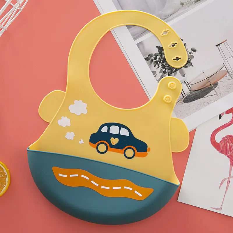 Silicone Baby Feeding Bib