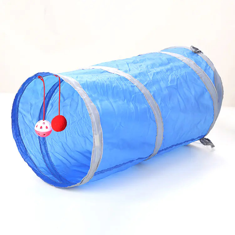 Collapsible Cat Tunnel and Tent Pet Toy