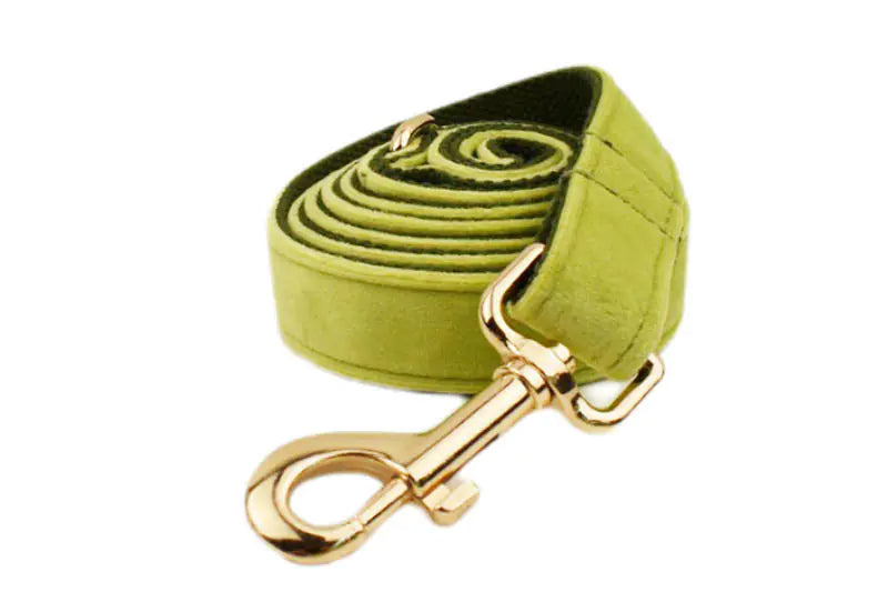 Velvet Fabric Dog Pet Collar