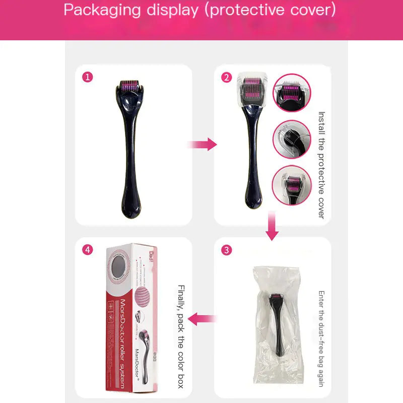 540 Microneedling Roller for Home Use - Titanium Alloy